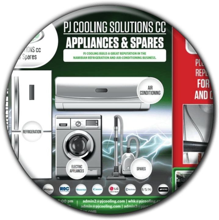 PJ Cooling Solutions - Refrigeration & Air Conditioning in Windhoek, Namibia